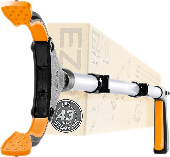 Picture of a heavy duty grabber tool to use for a beach cleanup