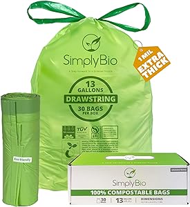 Trash Bags - Biodegradable and Eco Friendly